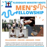 Men’s fellowship invitation flyer